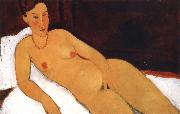 Amedeo Modigliani Nude with necklace oil on canvas